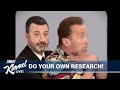 Jimmy Kimmel Saves a Choking Arnold Schwarzenegger