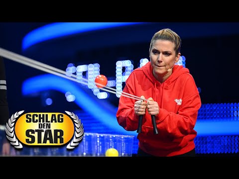 Doppelter Rand-Treffer beim Seil-Ball! | Jeanette Biedermann vs. Janin Ullmann | 9 | Schlag den Star