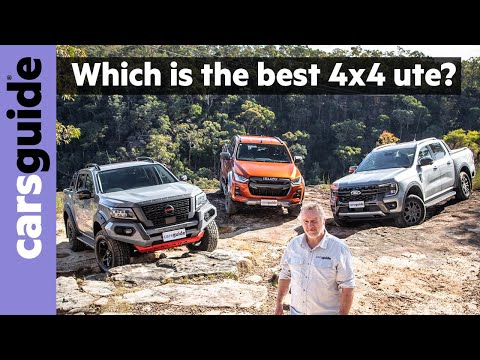 Off-Road 4x4 Ute Comparison Review: Ford Ranger Wildtrak v Isuzu D-Max v Nissan Navara - 4WD battle
