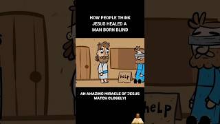 Download lagu Jesus Heals a Man Born Blind #shorts #jesus #christianity mp3