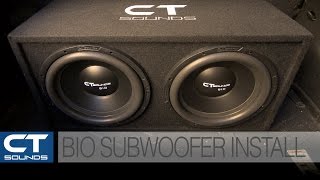 CT Sounds Presents: Dual Bio 12" Subwoofer Install