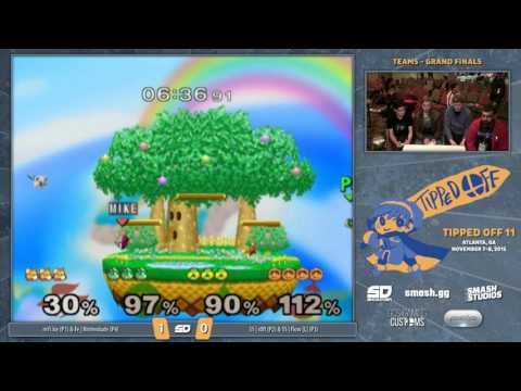 Tipped Off 11 [Day 2] - Teams - Grand Finals: mYi.Ice & Fe|Nintendude vs SS|s0ft & SS|Flow
