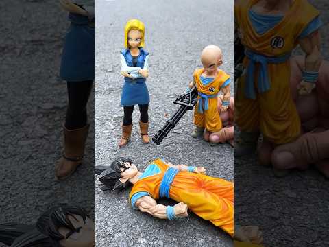 Goku Steals Android 18 from Krillin 🤣 #goku #dragonball