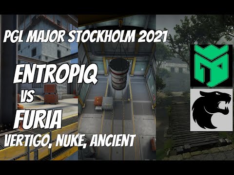 Entropiq vs FURIA Highlights /  at PGL Major Stockholm 2021