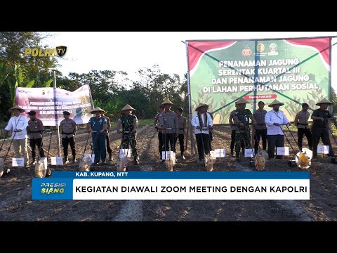 POLDA NTT IKUTI PENANAMAN JAGUNG SERENTAK KUARTAL III