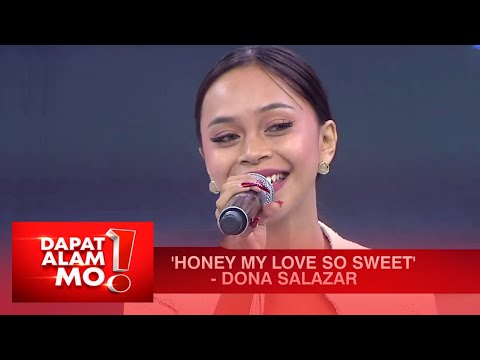 Love is in the air with Dona Salazar’s sweet melodies! | Dapat Alam Mo!