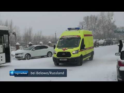 Bergwerksunglück in Sibirien - Tote bei Feuer unter Tage.