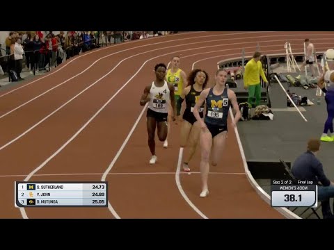 Women's 400m Section 2 - Big Ten Indoor Championships 2025 [Full Race Replay]