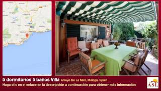 preview picture of video '5 dormitorios 5 baños Villa se Vende en Arroyo De La Miel, Málaga, Spain'