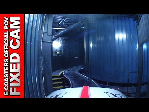 Eurosat Europa Park - Indoor Roller Coaster POV On Ride Lights Mack Rides (Theme Park Germany)