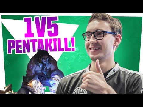 Bjergsen - 1V5 PENTA KILL!