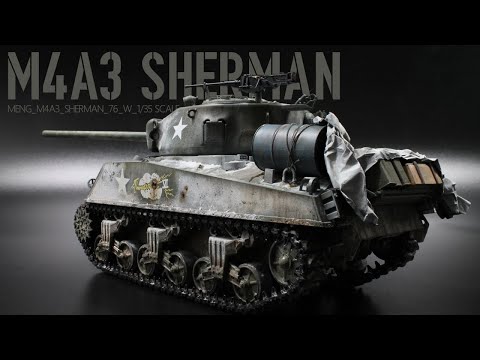 Sherman M4A3 Winter Camouflage | The Inner Nerd
