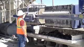 Semi Auto Fliter Press Cleaning