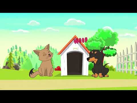Cane e Gatto - Canzoni per Bambini con animali