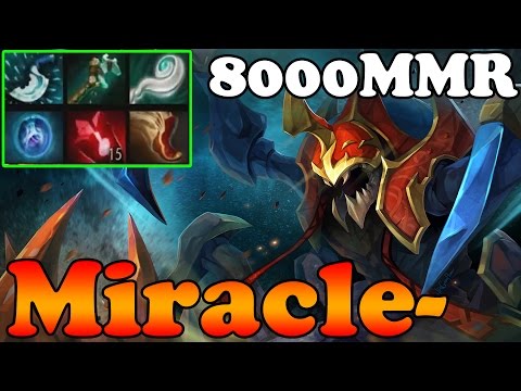 Dota 2 - Miracle- 8000MMR Plays Nyx Assassin vol 3 - Ranked Match Gameplay