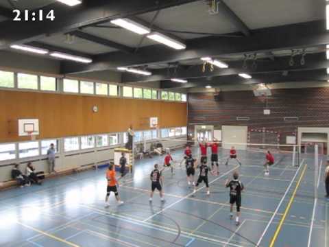 2. Satz: VBC Oerlikon - VBC Laufen (Cup 2012/13, 3. Runde)