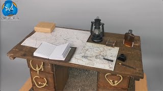 Diorama War Desk Set