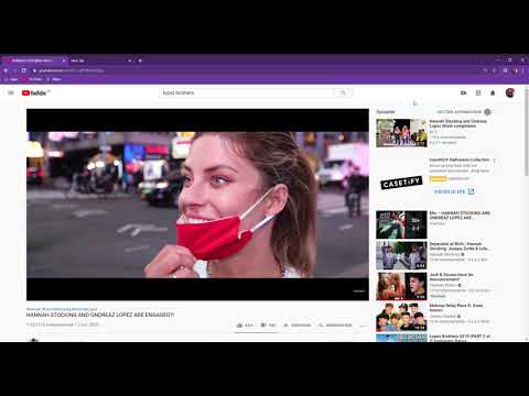 HANNAH STOCKING AND ONDREAZ LOPEZ ARE ENGAGED (deleted video)