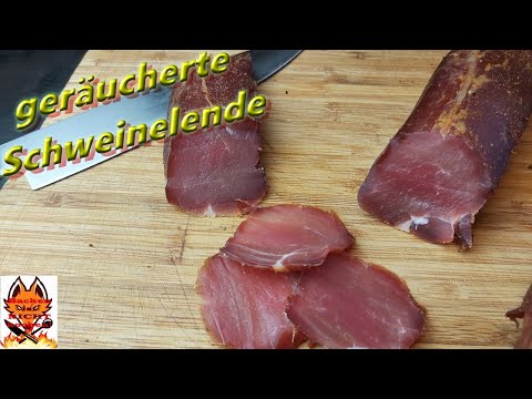Geräucherte Schweinelende