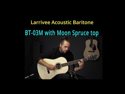 Baritone Larrivee  BT-03 Moon Spruce 2023 image 11