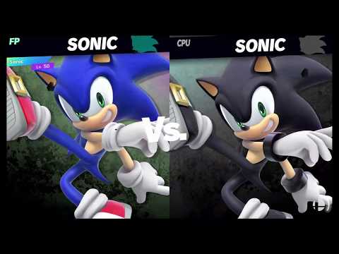 Super Smash Bros Ultimate Amiibo Fights   Request #3041 Sonic vs Shadow