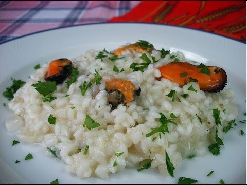 Risotto de mejillones