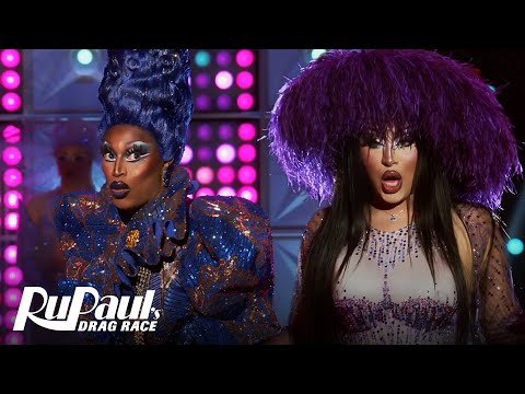 Morphine Love Dion & Sapphira Cristál’s Lip Sync For The Win 👀 | RuPaul’s Drag Race