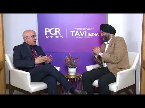 Dr Vijay Kumar - Video Byte with Gaganpreet @ PCR Seminars on TAVI
