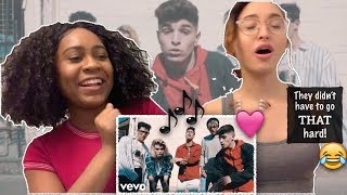 PRETTYMUCH - REACTION to OPEN ARMS (Official Video) w/ Best Friends