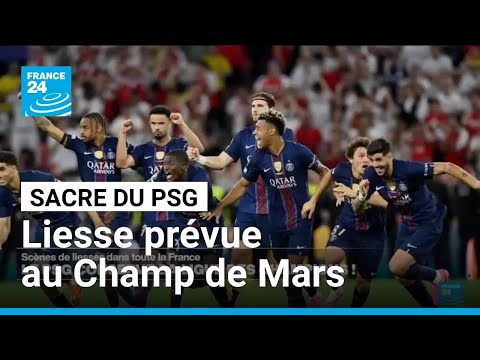 Doublé du PSG, champions d'Europe : quel programme attend les vainqueurs à Paris ? • FRANCE 24
