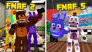 Best FNAF 1-8 Maps for Minecraft PE / BE (No 4)