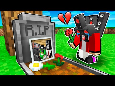 Mynez - JJ's ALL ALONE? R.I.P FAMILY - TRAGEDY in the FAMILY JJ & MIKEY in Minecraft - Maizen