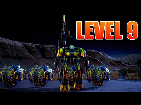 I built a LEVEL 9 MARKSMAN with ASSAULT MODE! | Mechabellum