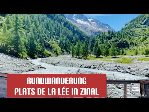 Wallis: Rundwanderung Plats de la Lée in Zinal im Val d'Anniviers