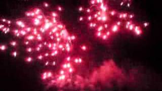 preview picture of video 'Fireworks at the winefest in zell'
