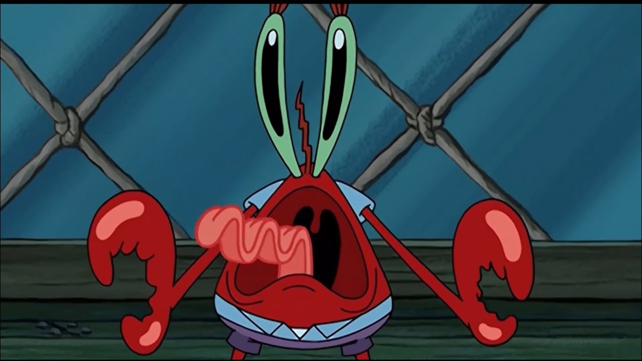 Mr Krabs Screaming Compilation ( SpongeBob SquarePants )