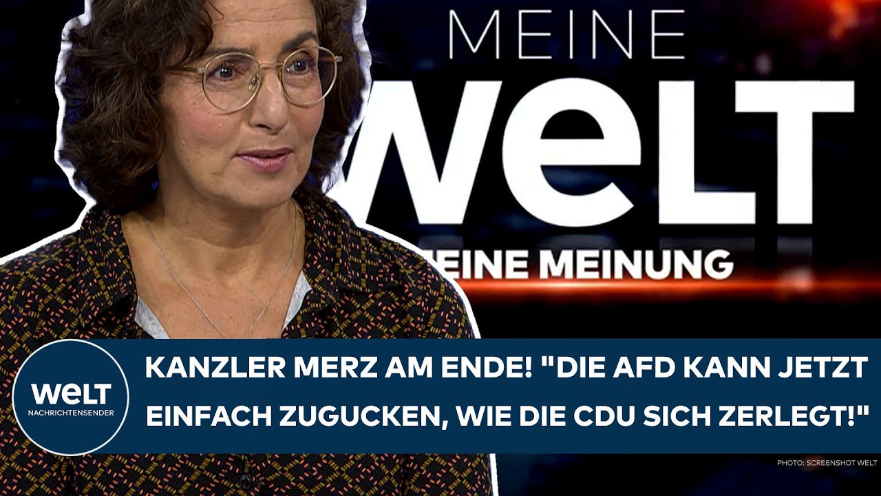 DEUTSCHLAND: Kanzler Merz am Ende! "Die AfD kann jetzt einfach zugucken, wie die CDU sich zerlegt!"