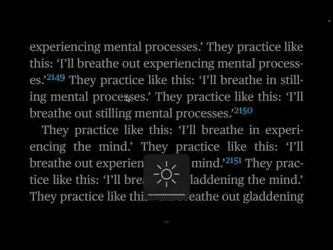 Mindfulness of Breathing Sutta MN 118. Audiobook with text. Tr. Bhikku Sujato. r. Angus Cargill