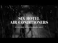 Ultimate Hotel Air Conditioner White Noise - 6 Hotel ACs, Black Screen, No Ads during video.
