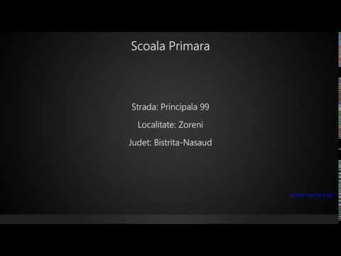 Scoala Primara Zoreni