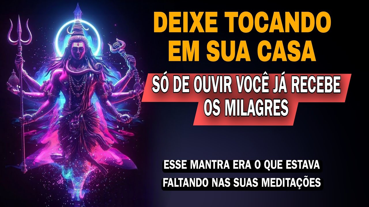 O MANTRA MAIS PODEROSO DO MUNDO - COLOQUE PRA TOCAR EM SUAS MEDITAÇÕES.