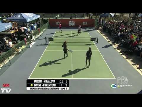 Overpowering Forehand Pickleball Highlight - Red Rock Open Women's Doubles