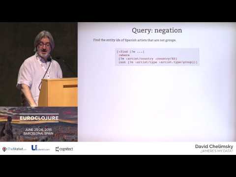 ¿Where's My Data? - David Chelimsky
