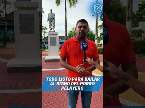 Todo listo para bailar al ritmo del porro pelayero
