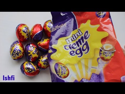 Cadbury Mini Creme Egg Unboxing & Little Baby Arfi