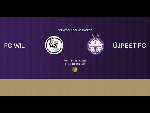 Felk.mérk.: FC Wil-Újpest FC 2-1 (1-0)