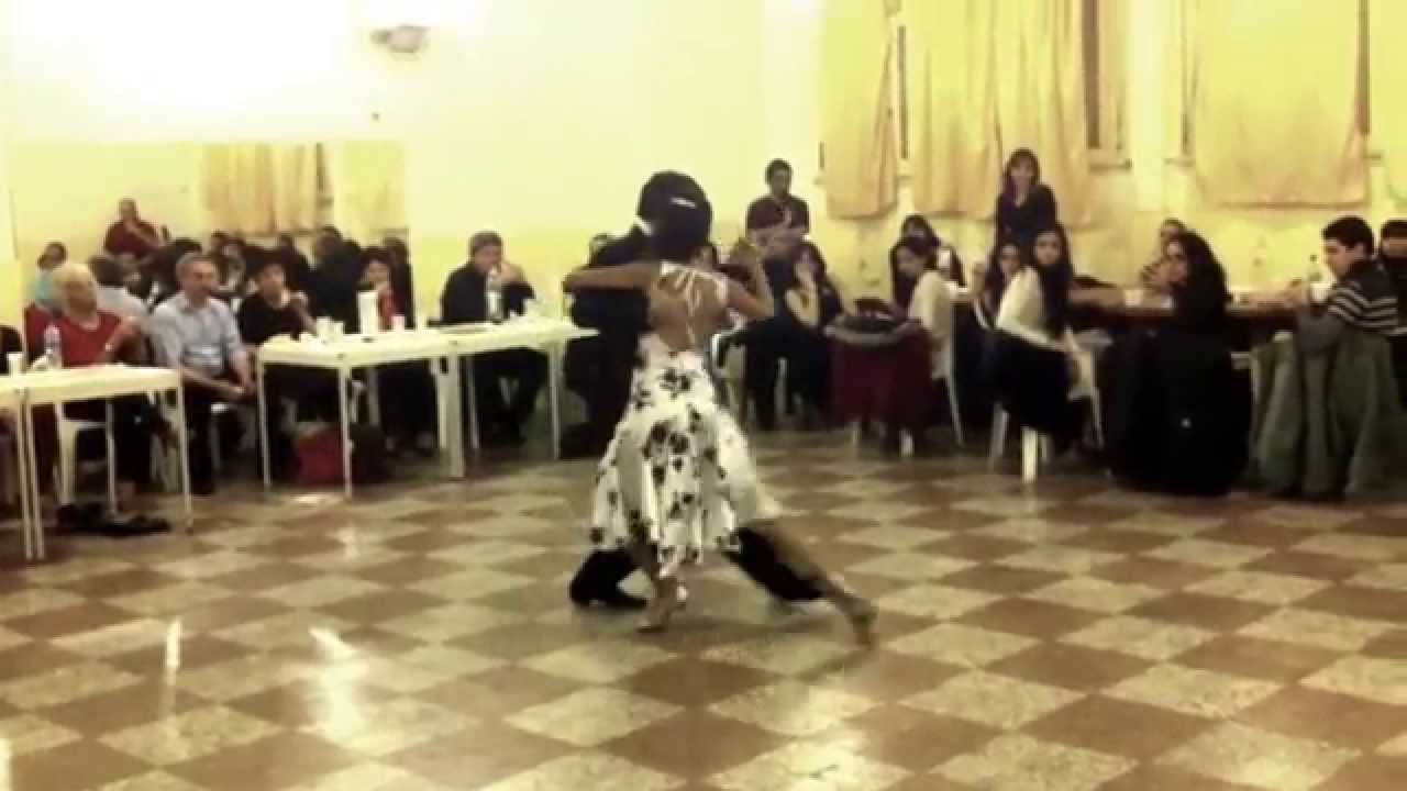 Jesica Gomez y Leonardo Auza - Milonga Bohemia -  Sin Palabras, Pugliese Morán