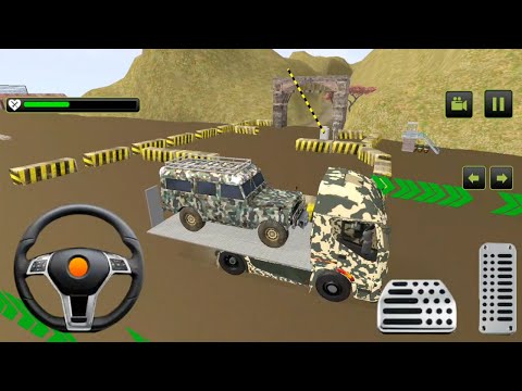 US Army Truck Driving 2021 Real Military Truck 3D - Army Cargo Adventure Mode - Android Gameplay