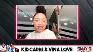 Vina Love and Kid Capri Talk New Song “Uptown” of ‘The Love Album’ | SWAY’S UNIVERSE