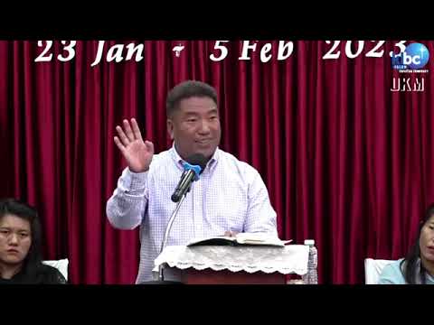 Rev. Dr. Tuan Peng Thang.  Bible Thusuhnak Le Thulehnak FCC Grusade Malaysia Feb 4, 2023